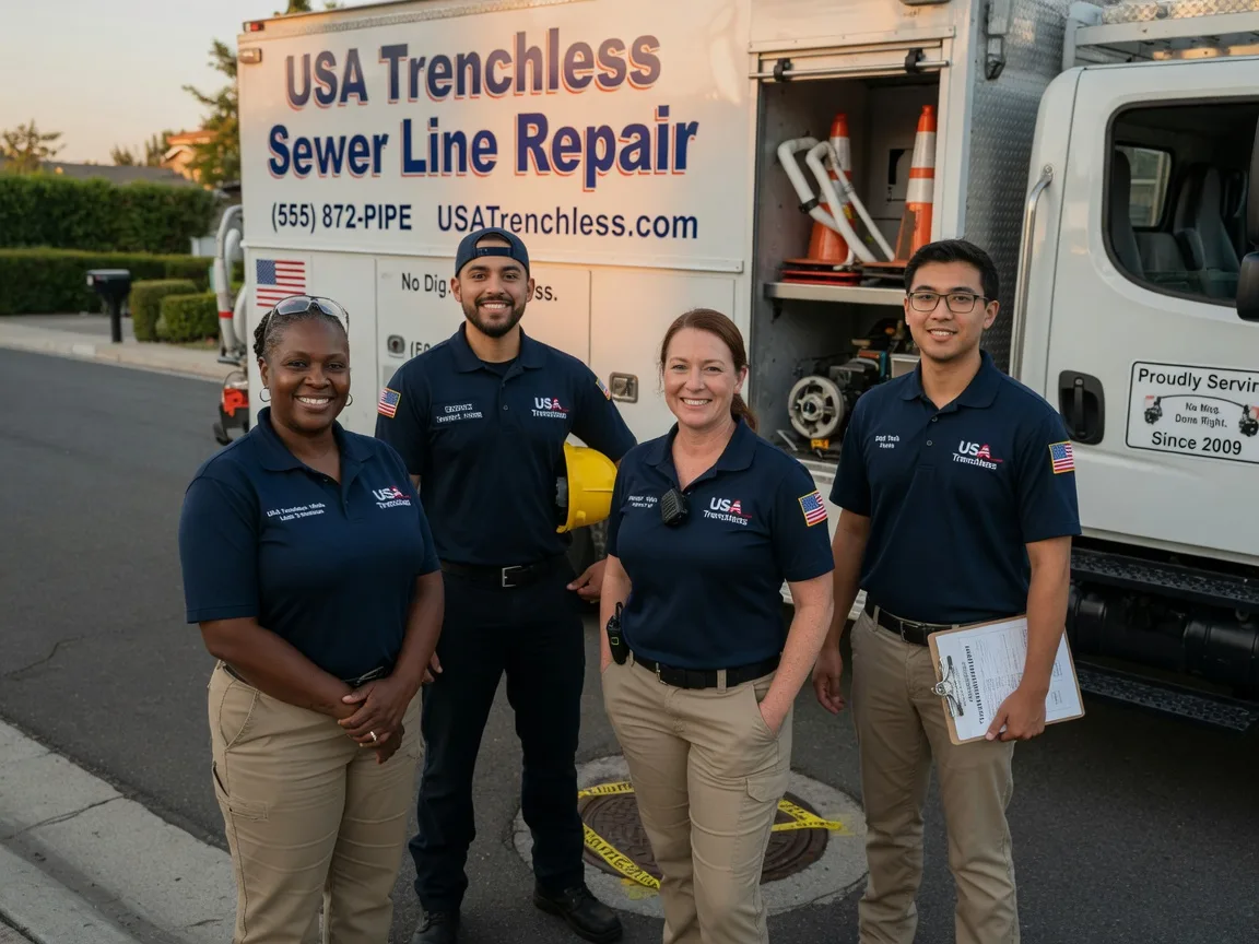 Sewer Line Repair company in Pinehurst, TX